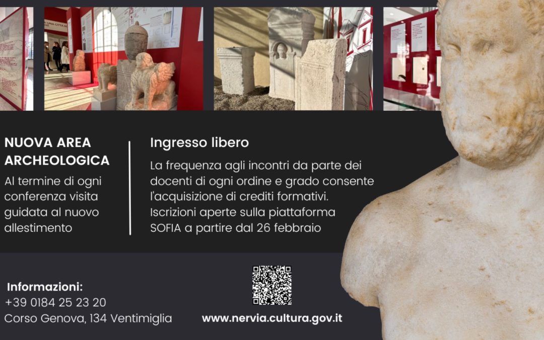 Area Archeologica di Nervia: al via il ciclo di incontri “Incontri con il museo”