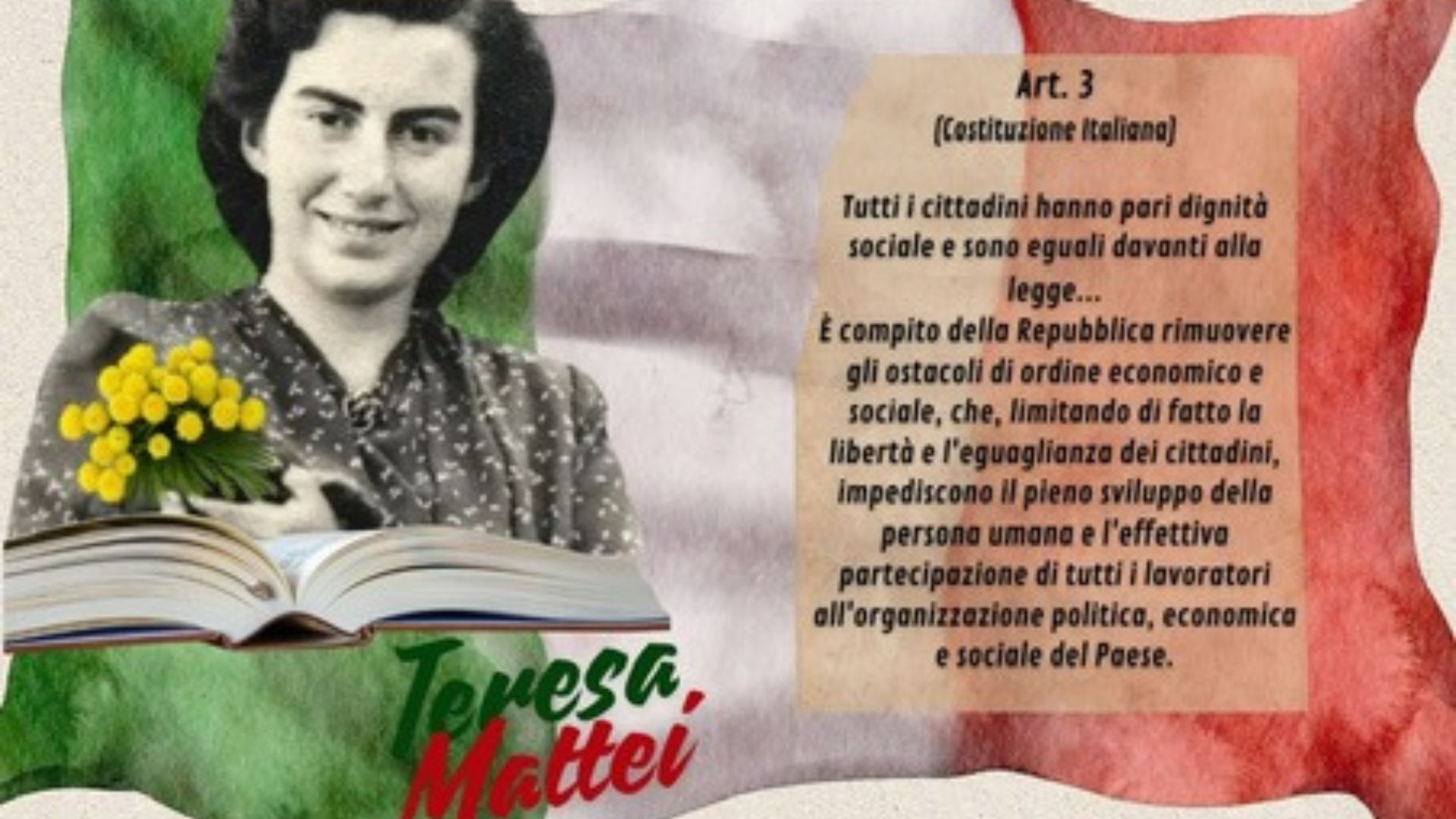 A Cervo un incontro su Teresa Mattei, partigiana e madre Costituente. Sabato 15 marzo, alle ore 17:00, il castello dei Clavesana di Cervo ospiterà una manifestazione in memoria di Annina Elena, figura di spicco dell’ANPI del Golfo dianese, e di Teresa…