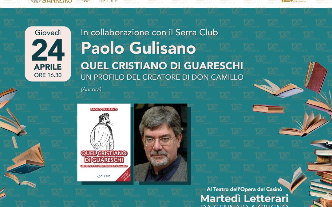 Paolo Gulisano illumina la figura di Guareschi ai Martedì Letterari