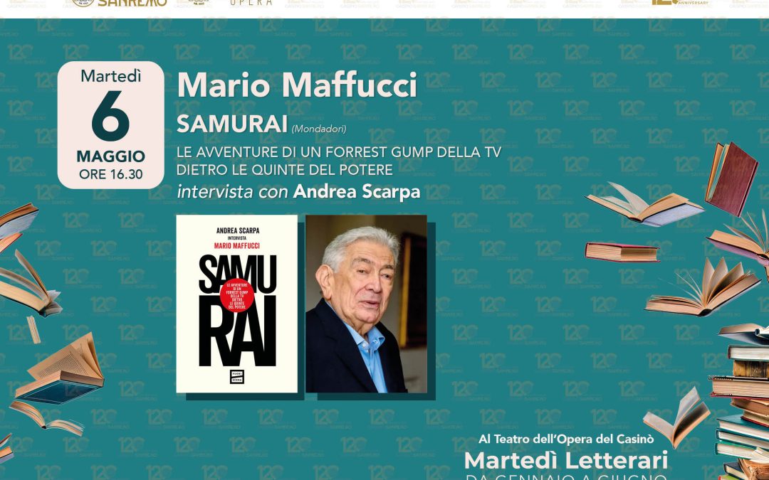 Martedì Letterari: Maffucci e Scarpa svelano i segreti del “SamuRai” televisivo
