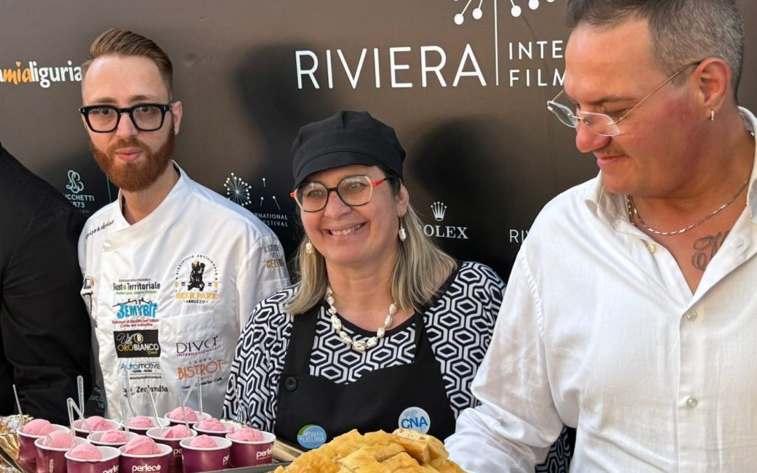 Alassio: Il Sorbetto Begonia Incanta le Star al Riviera International Film Festival