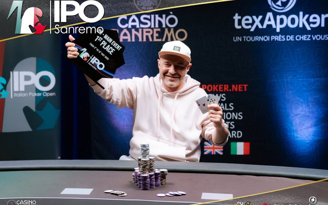 Sanremo Incredibile: Record di Iscrizioni all’Italian Poker Tour, Montepremi Schizza a Quasi 2 Milioni di Euro