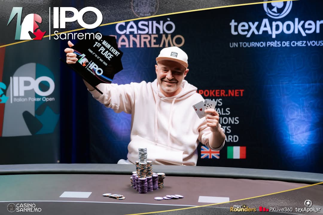 Sanremo Incredibile: Record di Iscrizioni all’Italian Poker Tour, Montepremi Schizza a Quasi 2 Milioni di Euro Sanremo, (IM) – Un’ondata di entusiasmo ha travolto il Casinò di Sanremo con la conclusione di un’edizione memorabile dell’Italian Poker Tour (IPT), quest’anno eccezionalmente unito all’European Poker Tour (EPT). L’evento…
