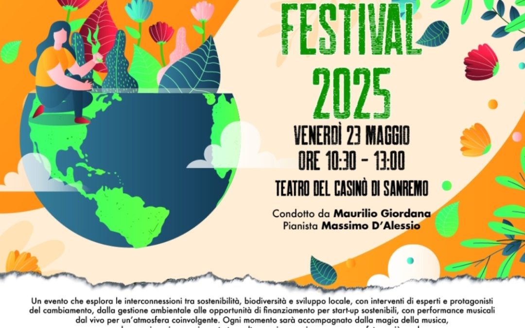 Sanremo si prepara ad accogliere il Sanremo Green Festival 2025: Un evento immersivo tra sostenibilità , economia e opportunitÃ
