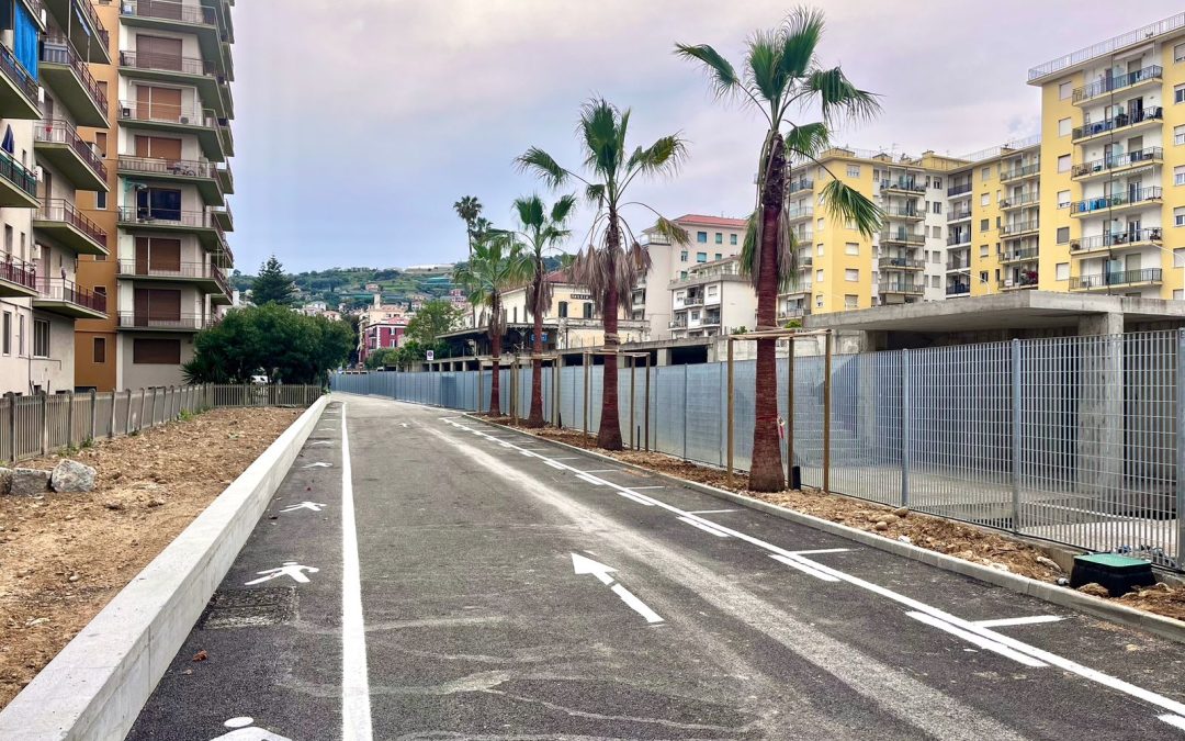 Arma di Taggia: Inaugurata la nuova viabilità Sant’Erasmo-Nazario Sauro, primo passo verso la riqualificazione di Park 24
