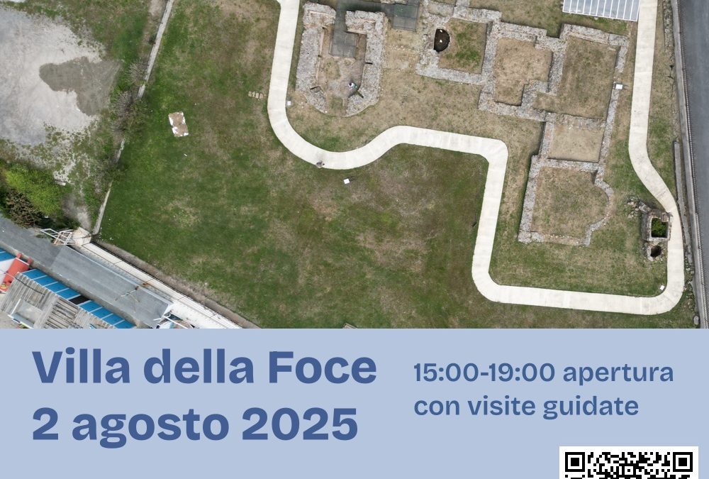 Apertura straordinaria della villa romana della Foce di SANREMO